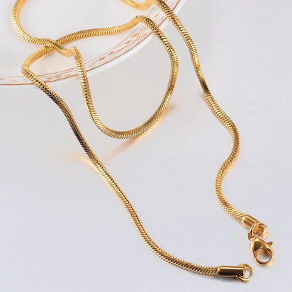 Aurum Classic Snake Chain Necklace