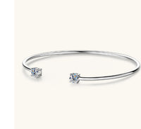 Aurum Twin-Zircon Gold Bracelet