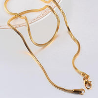 Aurum Classic Snake Chain Necklace