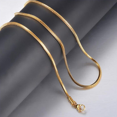 Aurum Classic Snake Chain Necklace
